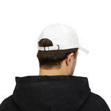 Dad Cap — Embroidered Green Fish Bite Design